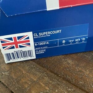 Reebok CL Supercourt Buffalo Pink Sneakers